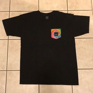 Huf Tie Dye Pocket Tee